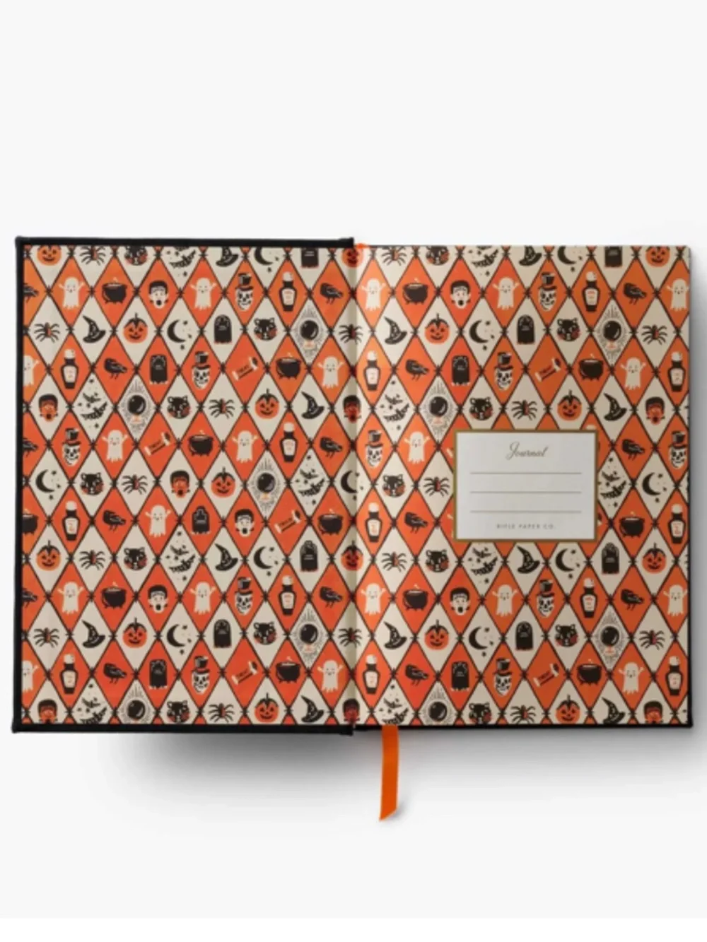 Riley Paper Co Halloween Embroidered Journal-Spellbound